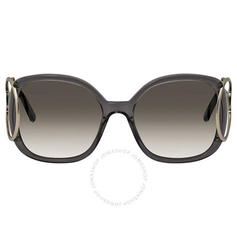 Chloe Grey Gradient Square Sunglasses CE702S 035 